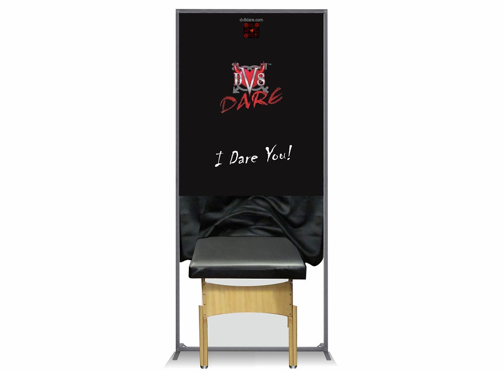 DV8 Dare Reverse Czech Style Female Glory Hole