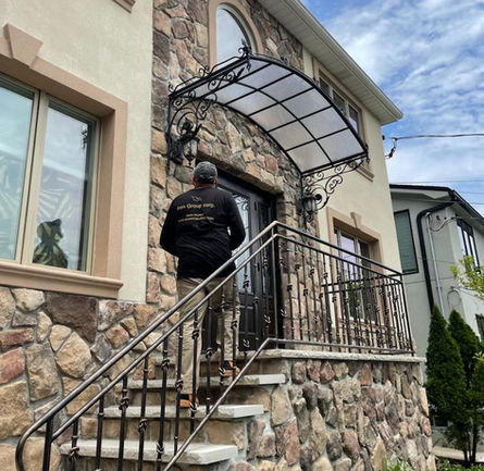 custom railing manufacturing, custom iron railing manufacturing
