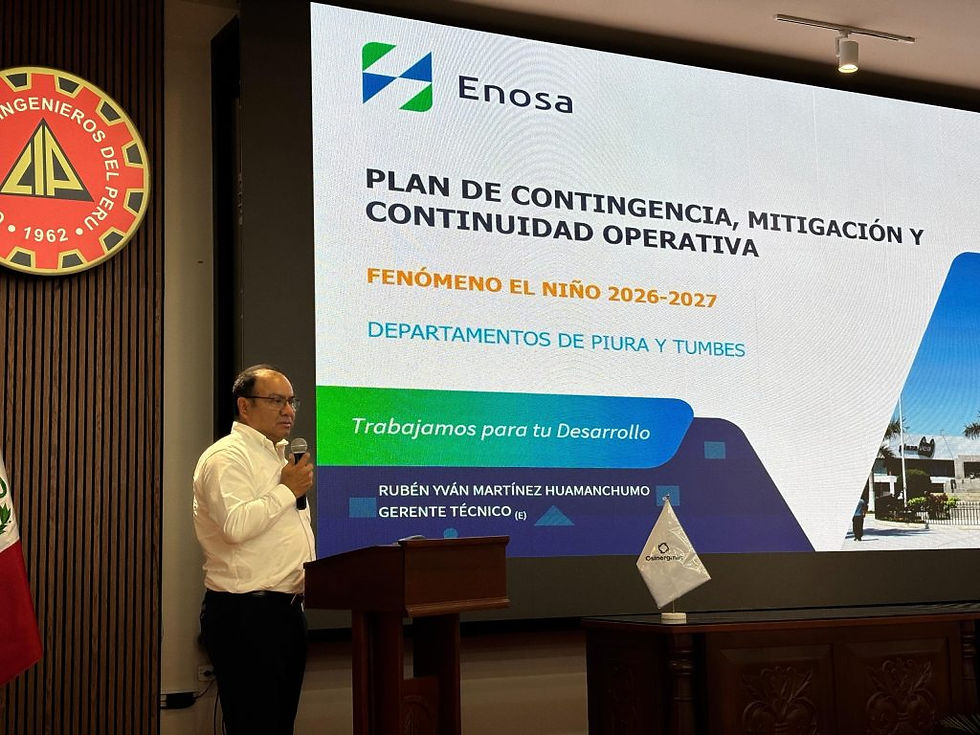 ENOSA destina S/15.72 millones para infraestructura eléctrica en Piura y Tumbes