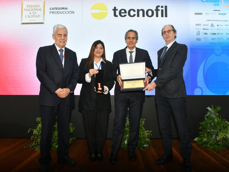 Tecnofil ganó el Premio Nacional a la Calidad 2026