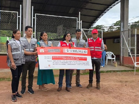 Junín: Agua y saneamiento por S/4,2 millones en Zona Patria, Perené