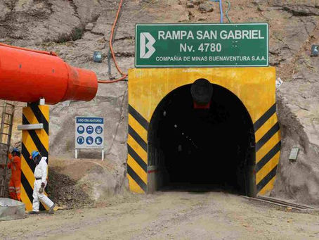 Buenaventura evalúa extender la vida útil de su mina San Gabriel por 16 años más
