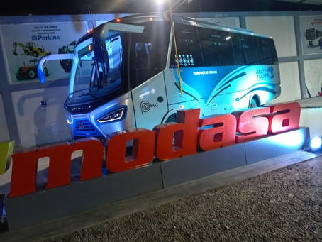 MODASA presenta nuevo bus y modernos productos energéticos en Cajamarca