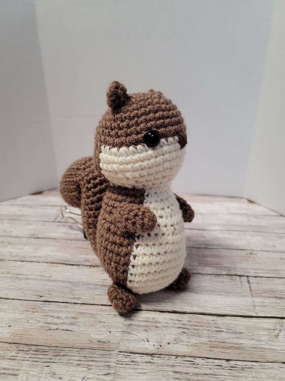 Thumbnail: Squirrel Crochet Animal Plush