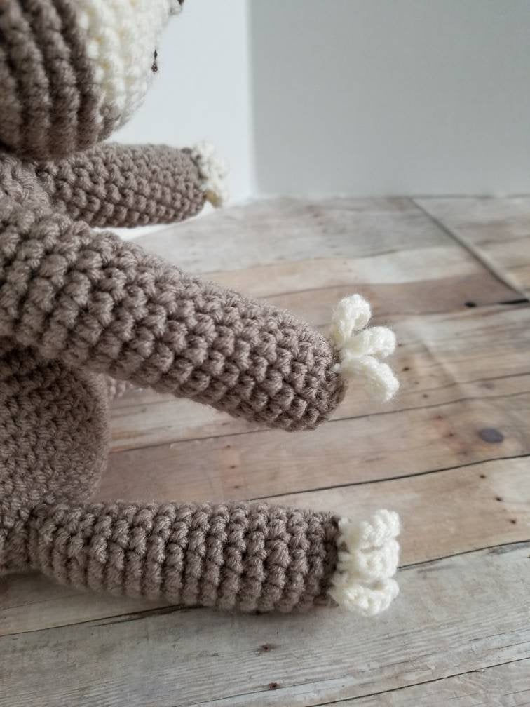 Thumbnail: Sloth Plush Toy Crochet Stuffed Animal