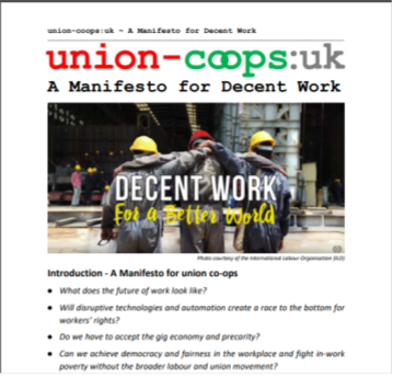Union coops manifesto