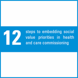 12 Steps to Embedding Social Value Priorities in Health and Care Commissioning
