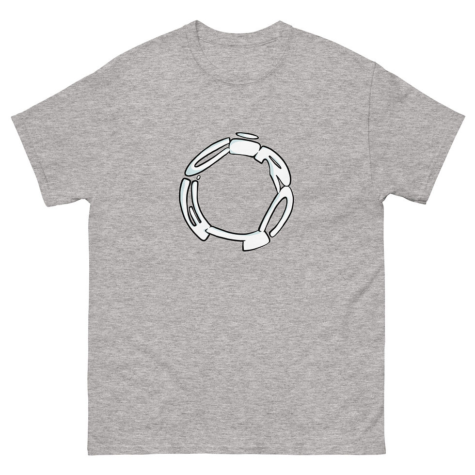 Miniature : T-shirt unisexe Cercle