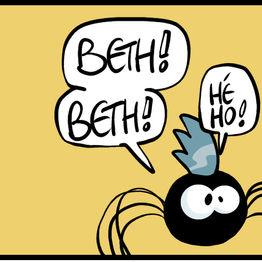 4 nouveaux strips de Beth l'araignée