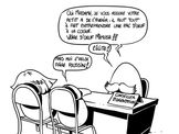 2 dessins avec pour thème "Les Oeufs"