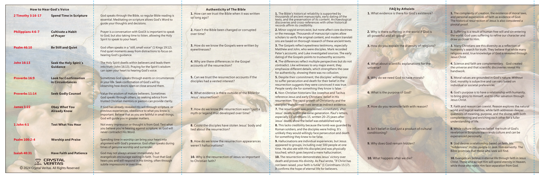 Seek God's Help Pamphlet