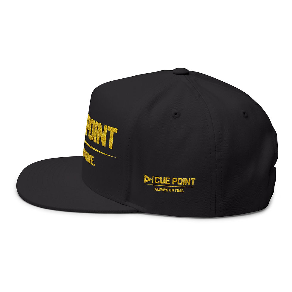 Thumbnail: Flat Bill Cap (Embroidery)