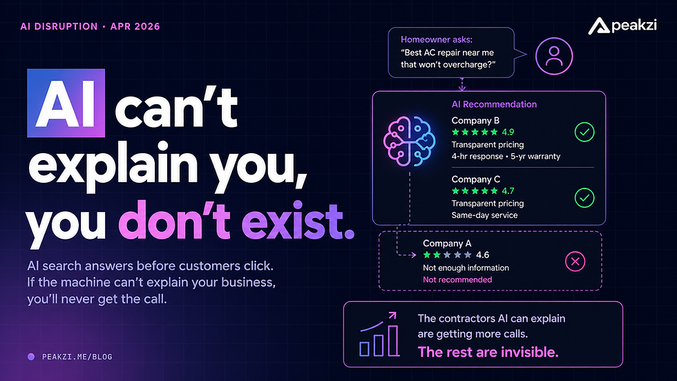 If AI Can't Explain You, You Don't Exist