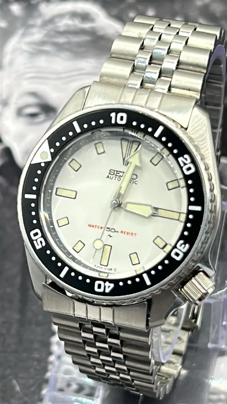 Seiko 4205 0151 automatic midsize diver's watch
