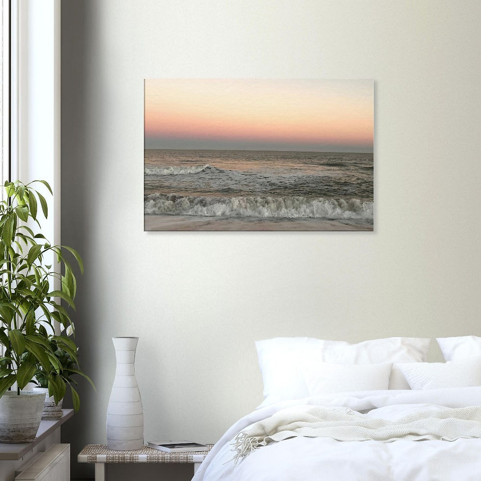 Soft Sunset 4 on Canvas