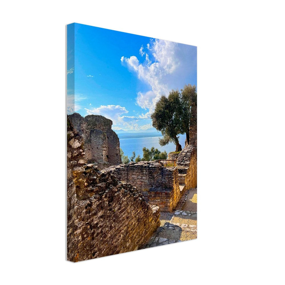 Thumbnail: Grotto di Catullo e Museo, Sirmione on Canvas