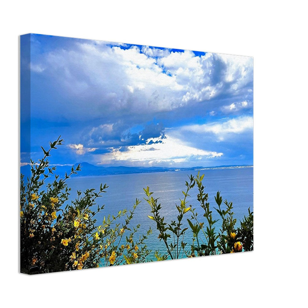 Lake Garda at Sermione on Canvas