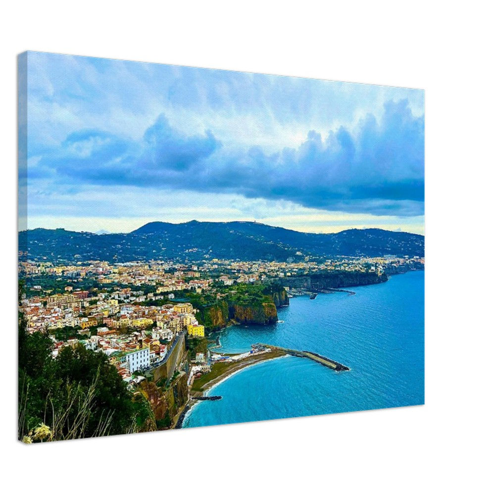 Amalfi Coast Marina Horizontal on Canvas