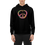 Thumbnail: PEACE ART Men's Relaxed Fit Hoodie-Super-black