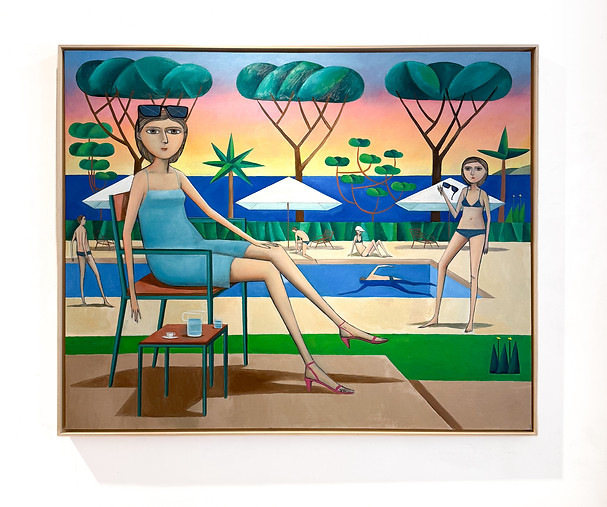 Giacomo Piussi - bordo piscina al tramonto.JPG