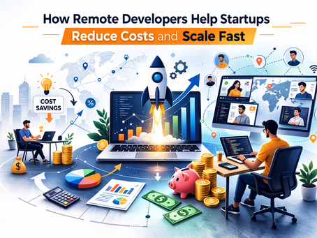 How Remote Developers Help Startups Reduce Costs and Scale Fast
