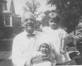 Francis Marion Baker with Priscilla on r