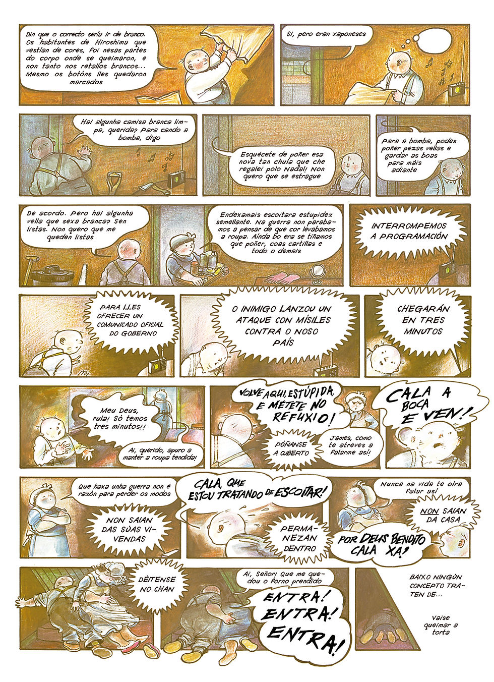Miniatura: CANDO SOPRA O VENTO de Raymond Briggs