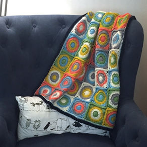 Retro Baby Dots Blanket