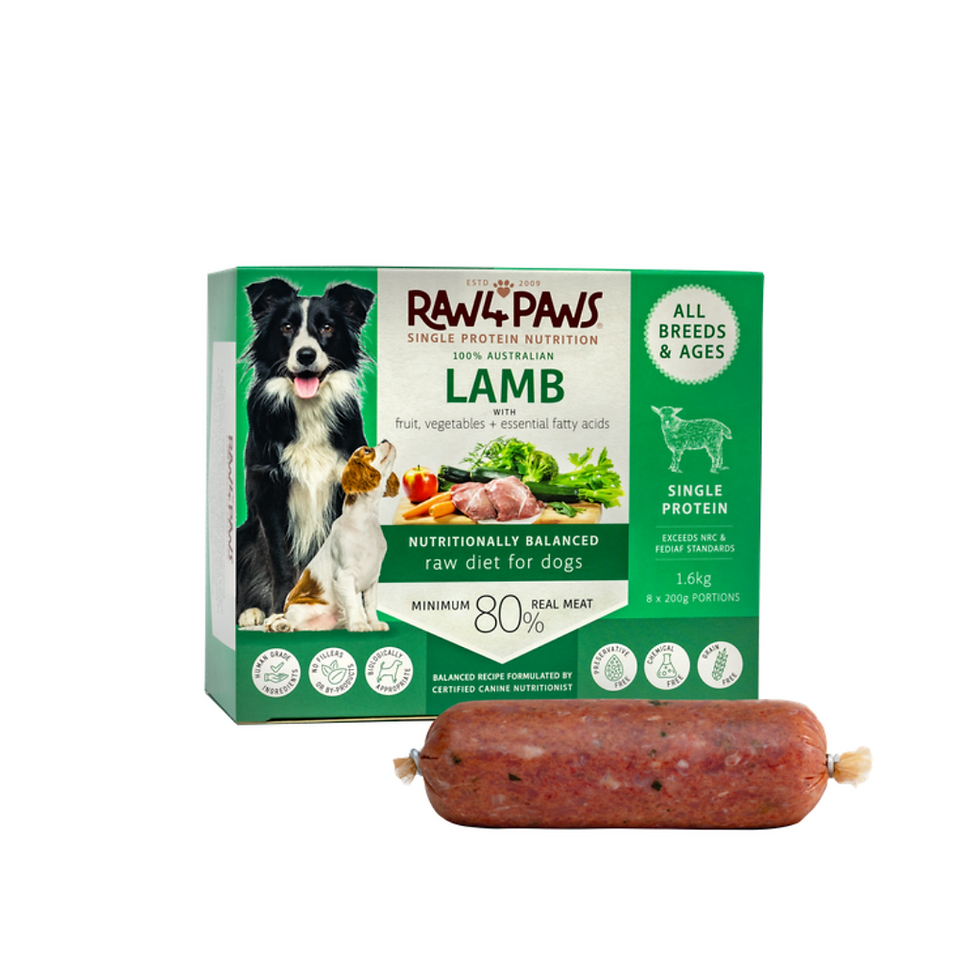 Raw4Paws Lamb Dog Food
