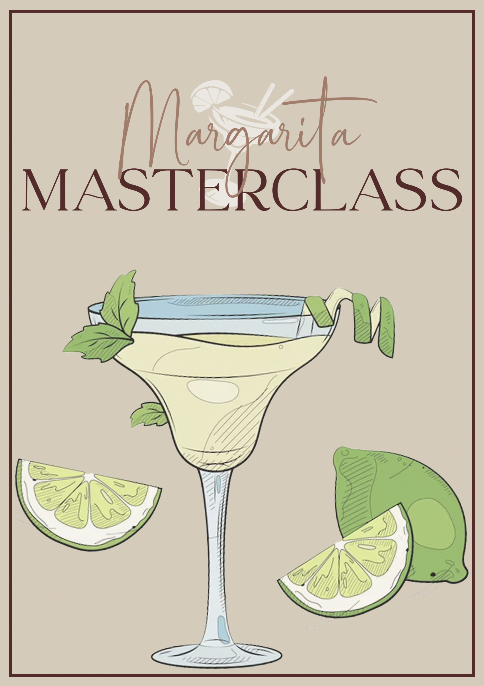 Margarita Masterclass Poster