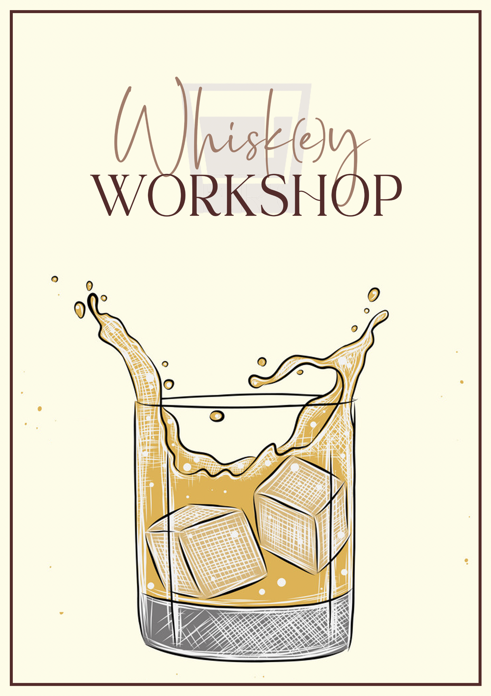Whisky Workshop Posater