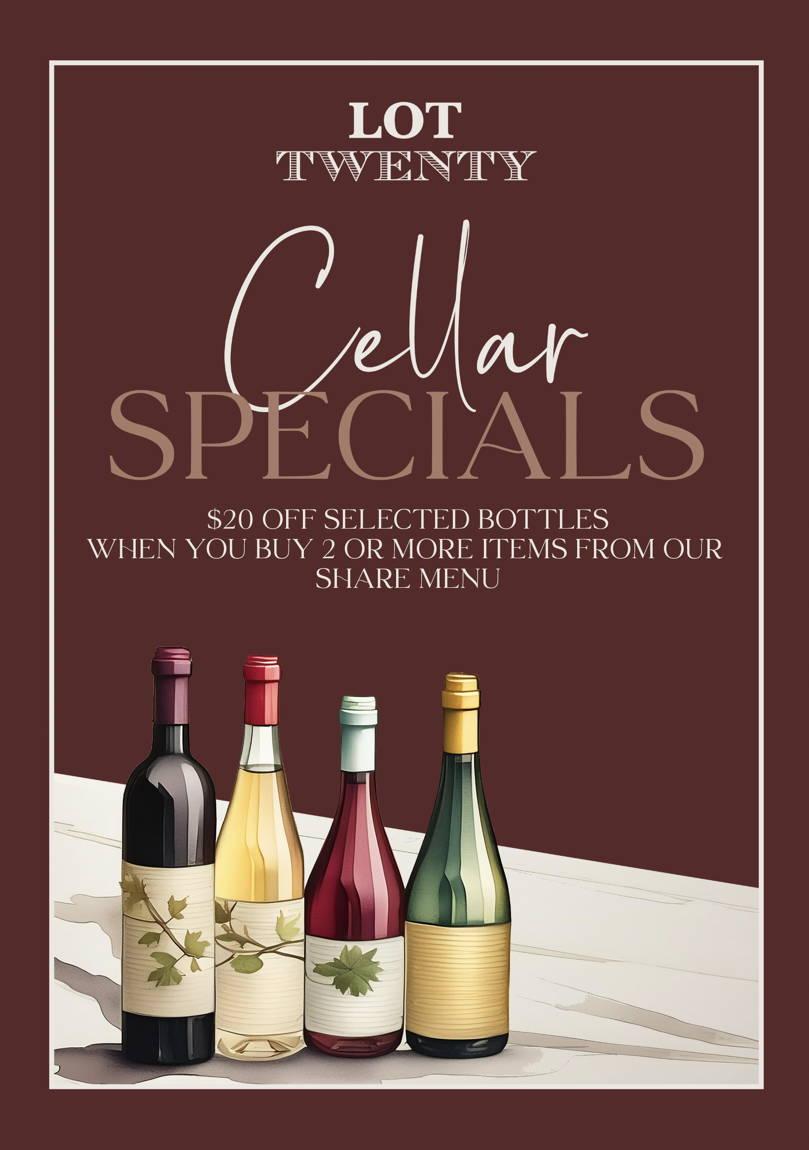 Cellar Specials Poster