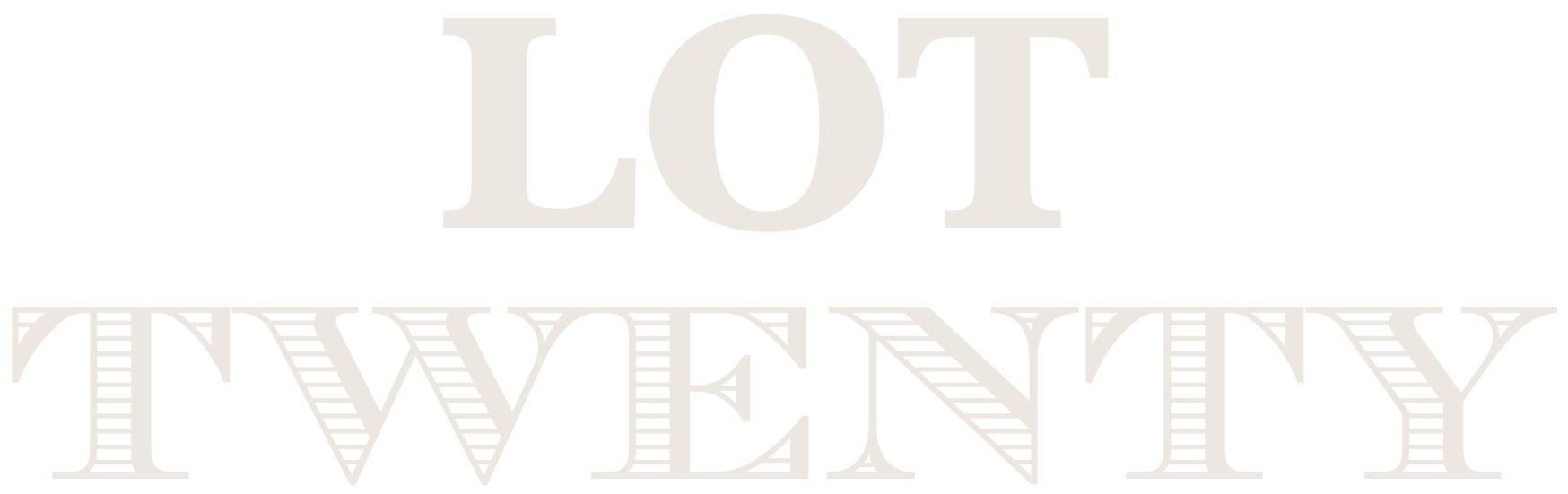 Lot 20 Logo Large - Cream.png