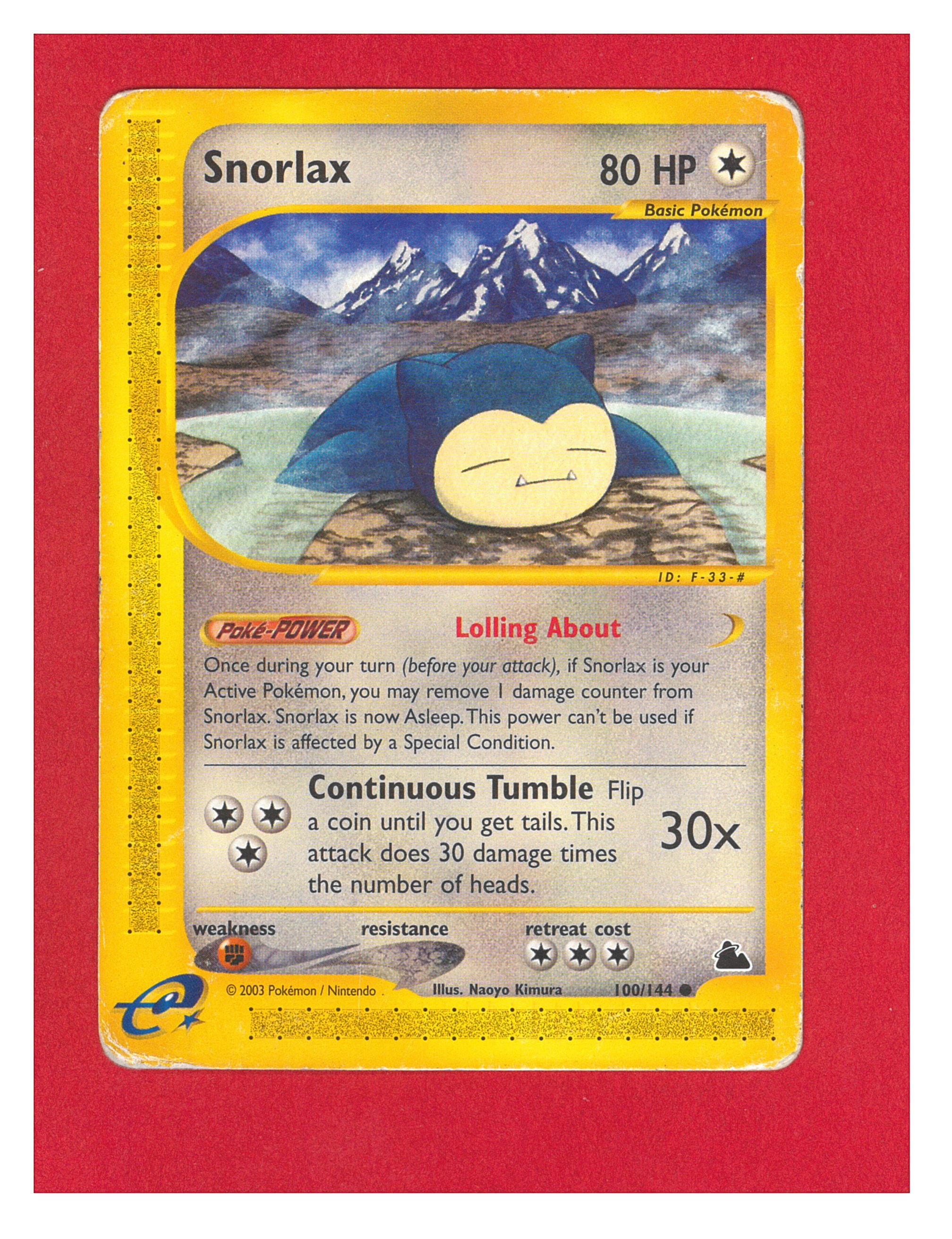 Snorlax (Skyridge 100/144)