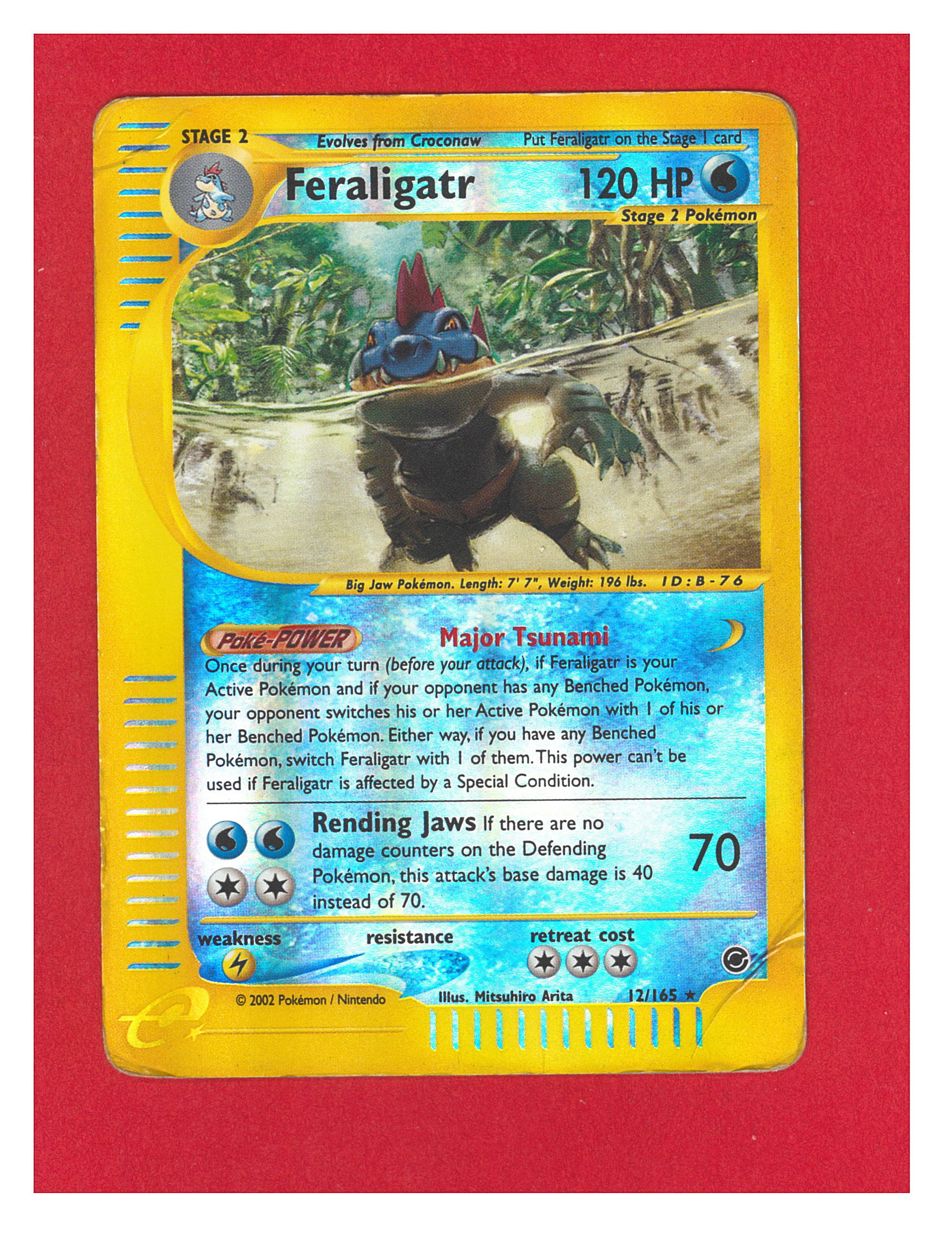 Feraligatr, Reverse Holo (Expedition Base Set 12/165)