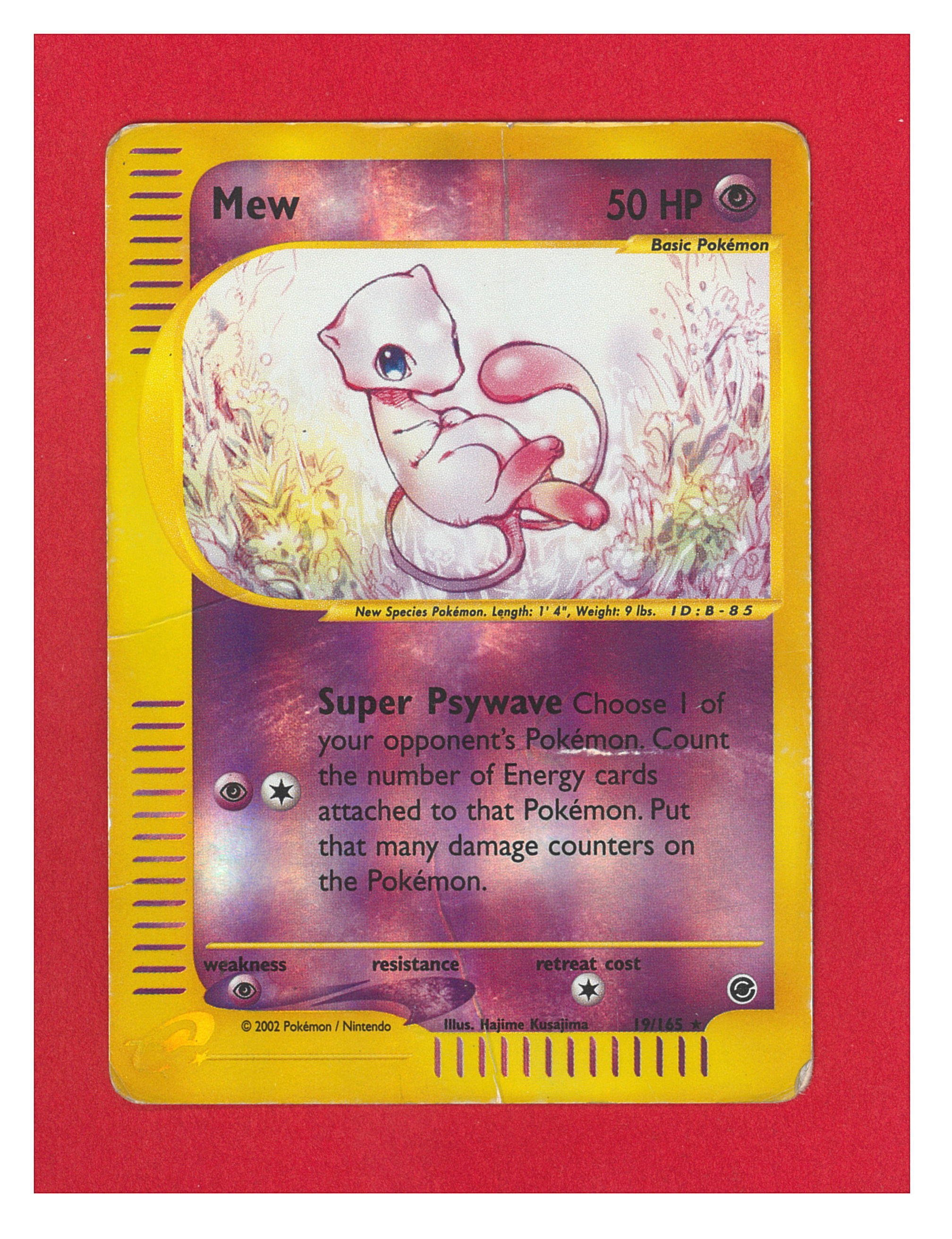 Mew, Reverse Holo (Expedition Base Set 19/165)