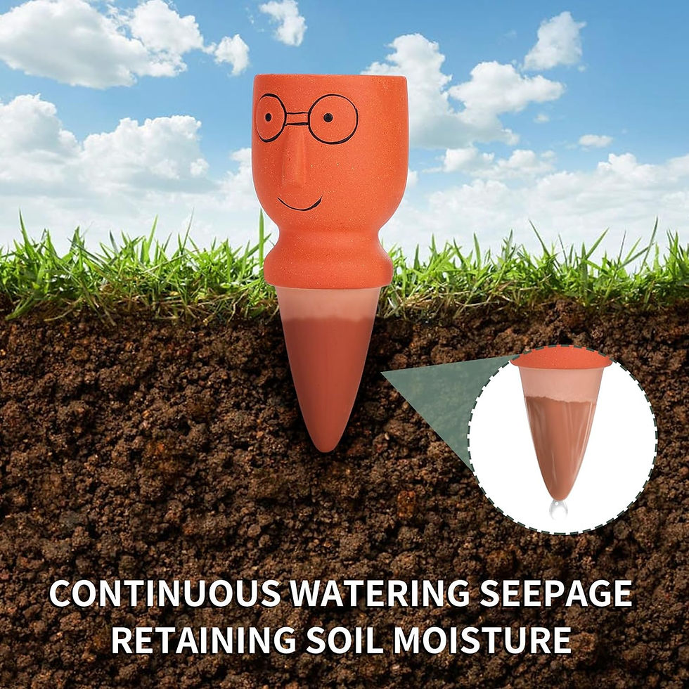 Thumbnail: Grewery Terracotta Water Dripper for Plants | Natural & Sustainable - Geek