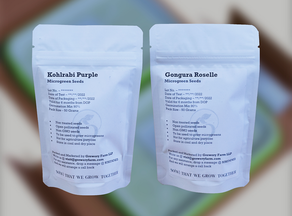 Thumbnail: Grewery Farm Premium Microgreens Kit