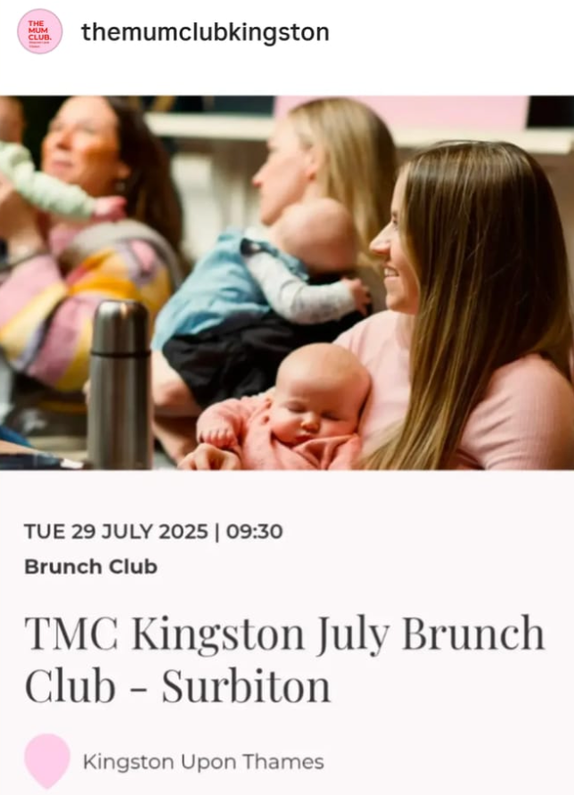 The Mum Club Kingston Brunch