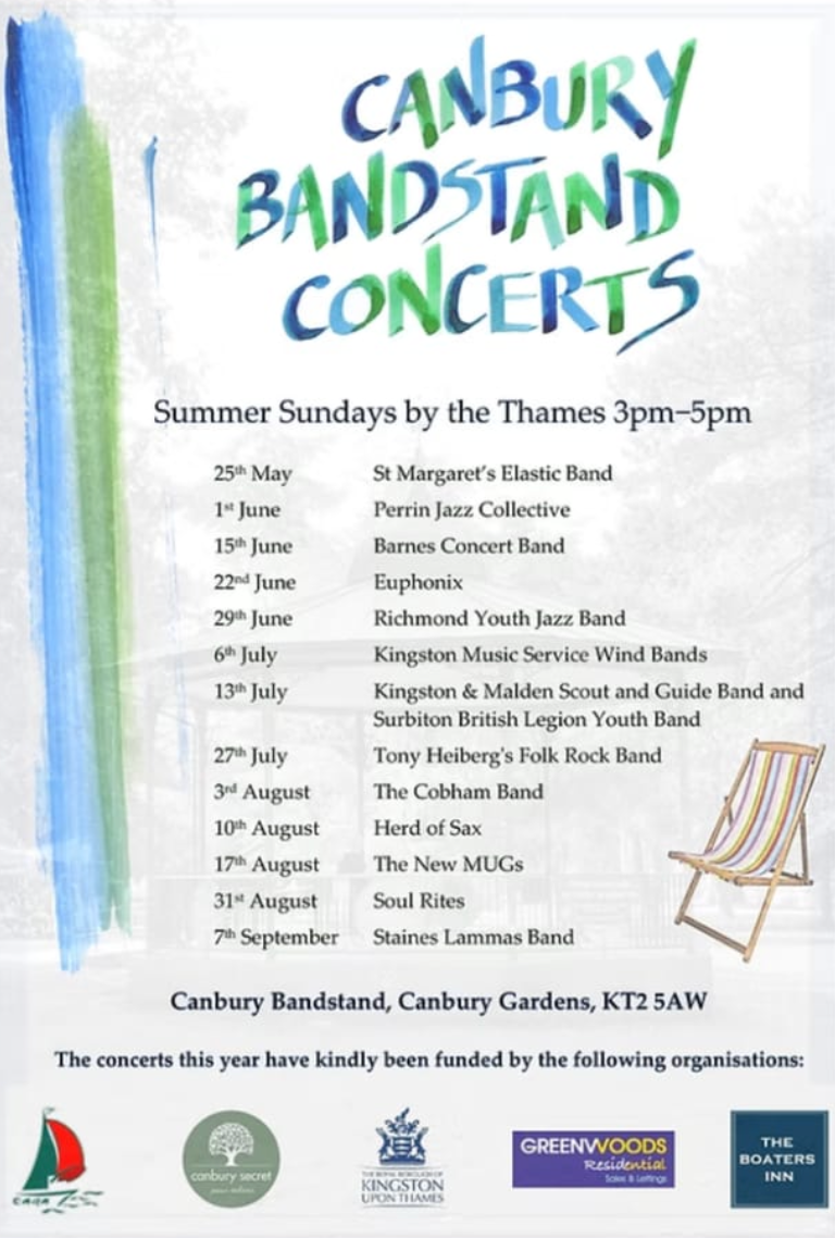 Canbury Bandstand Concerts 