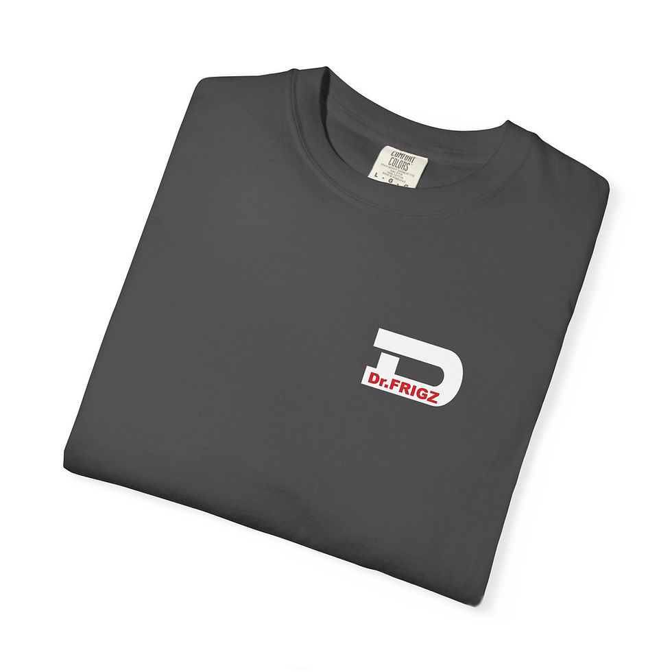 Thumbnail: Dr Frigz (white) Logo T-shirt 