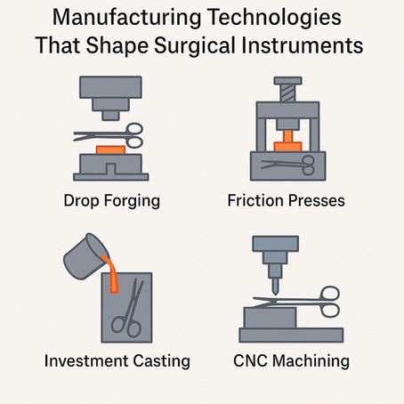 Forged in Precision: Manufacturing Technologies That Shape Surgical Instruments