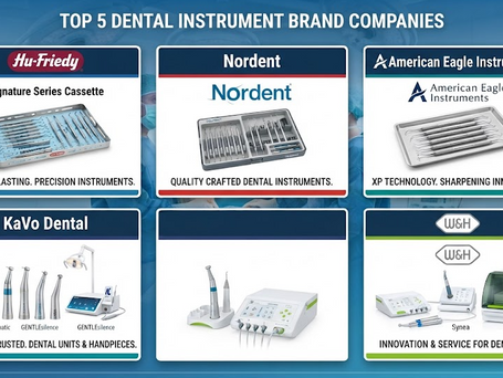 Top 5 Dental Instrument Brands (Plus a Bonus You Should Know)