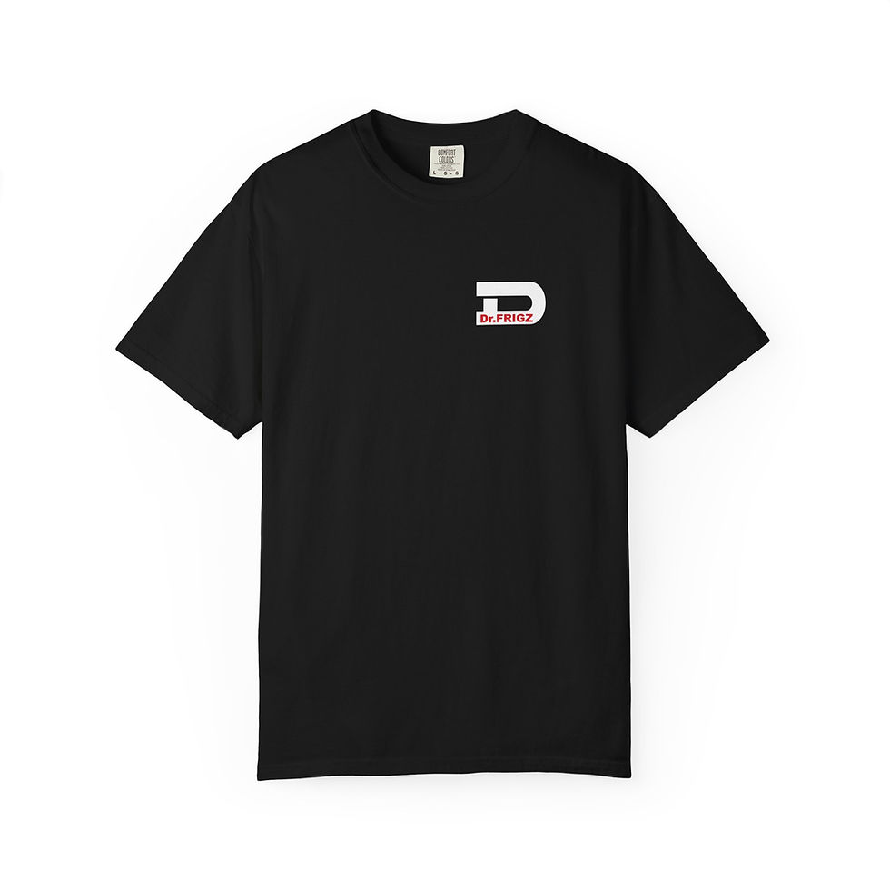 Thumbnail: Dr Frigz (white) Logo T-shirt 