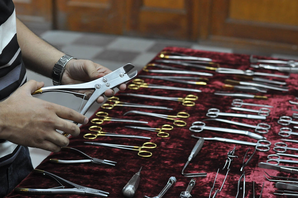 Variety of surgical instruments