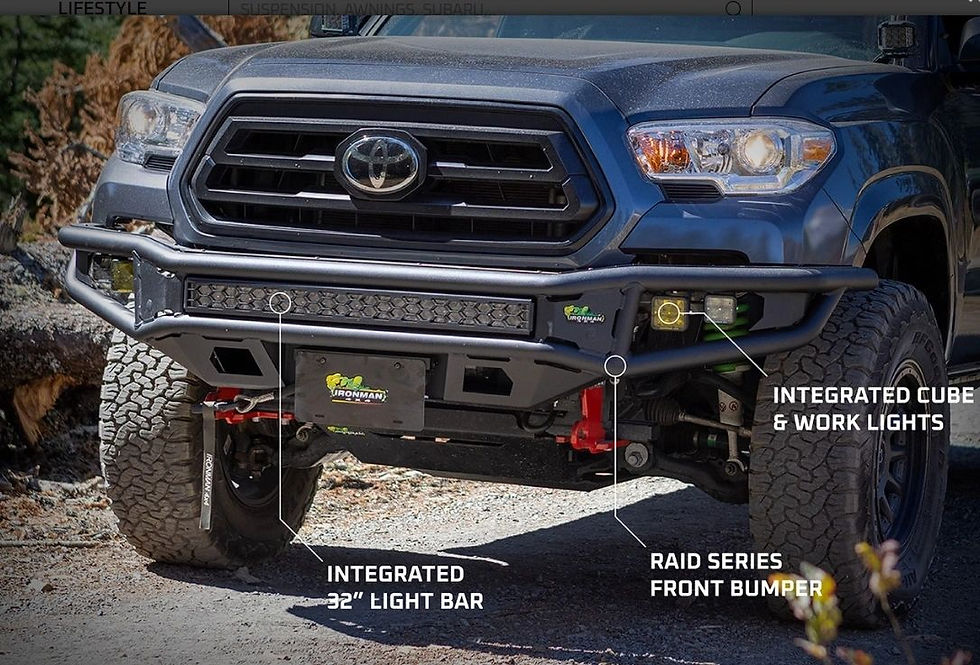 Miniatura: Defensa Raid Toyota Tacoma