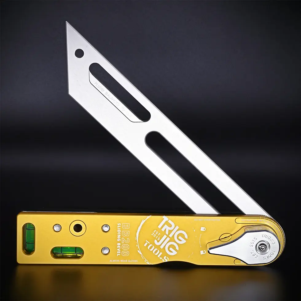 Thumbnail: TrigJig BB200 Big Sliding Bevel - Trig Jig - Angle Finder  trigjig, angle finder, Direct Tools Online, Tools