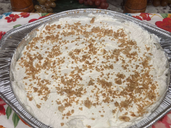 This dessert, with its crumbly graham cracker crust and a creamy peach topping, is the perfect blend of indulgence and elegance.