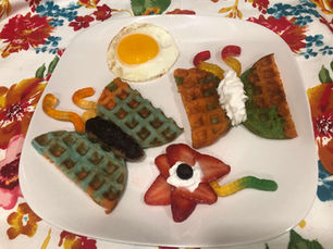 Butterfly Waffles