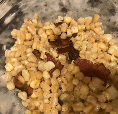 Fried White Corn